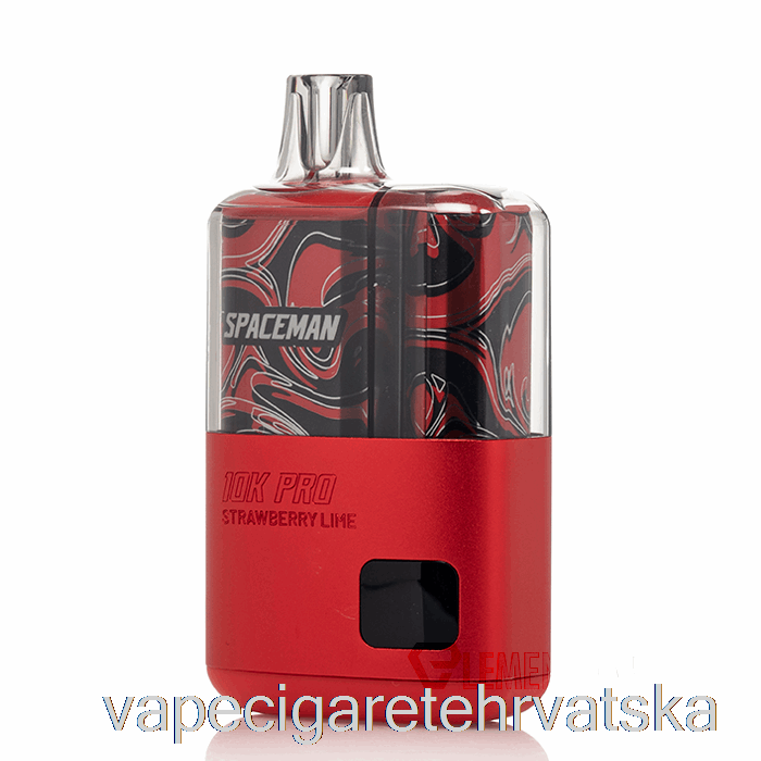 Vape Cigarete Spaceman 10k Pro Jednokratna Jagoda Limeta